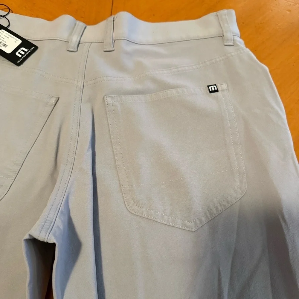 NEW Travis Mathew Open to Close Midweight Stretch Straight Leg Sleet Sz 30 x 33